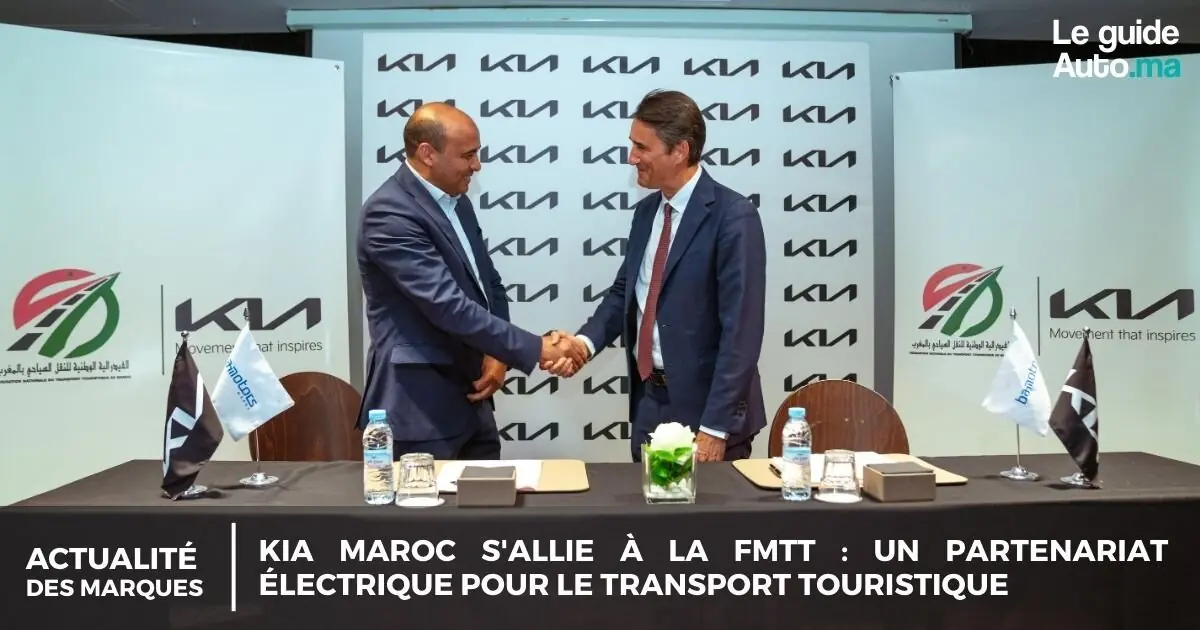 Kia Maroc et la FMTT, une alliance électrique pour le transport touristique