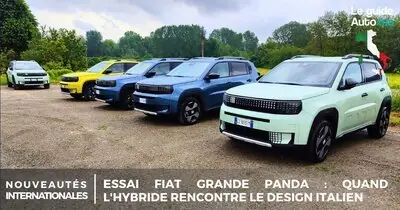 Essai Fiat Grande Panda, Quand l'Hybride Rencontre le Design Italien