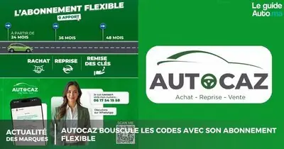 Autocaz bouscule les codes avec son Abonnement Flexible
