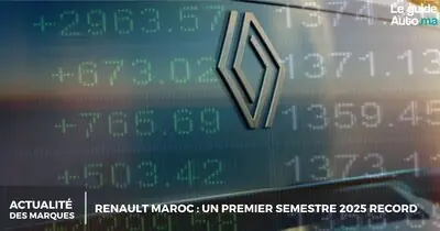RENAULT MAROC : Un Premier Semestre Record