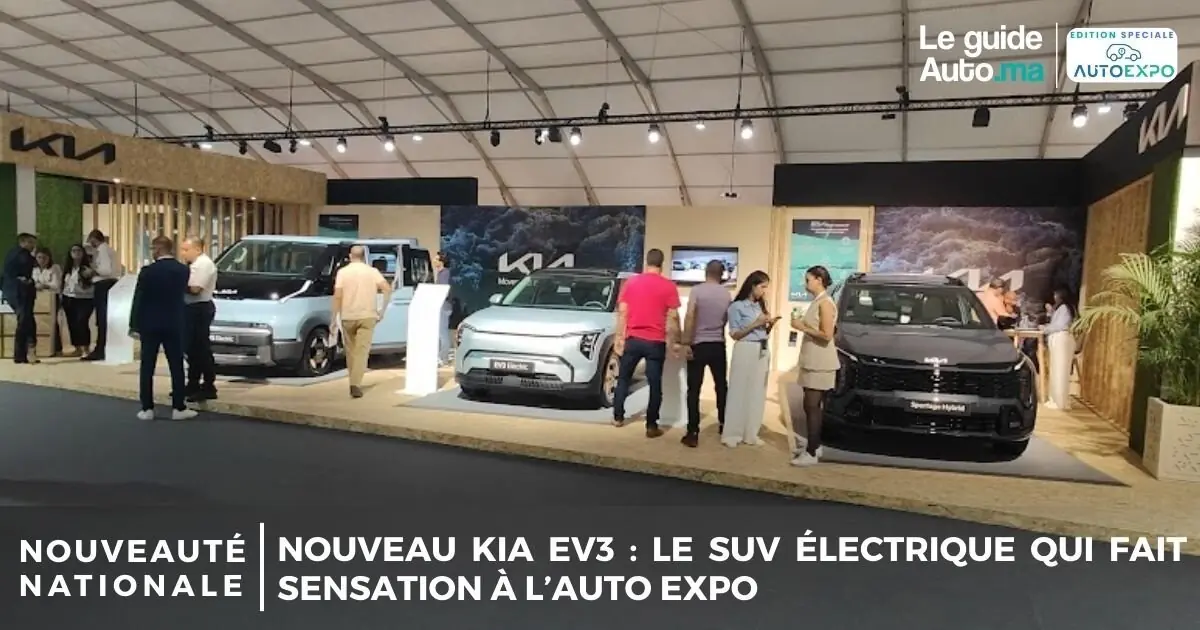 Nouveau Kia EV3 : le SUV électrique qui fait sensation à l’Auto Expo