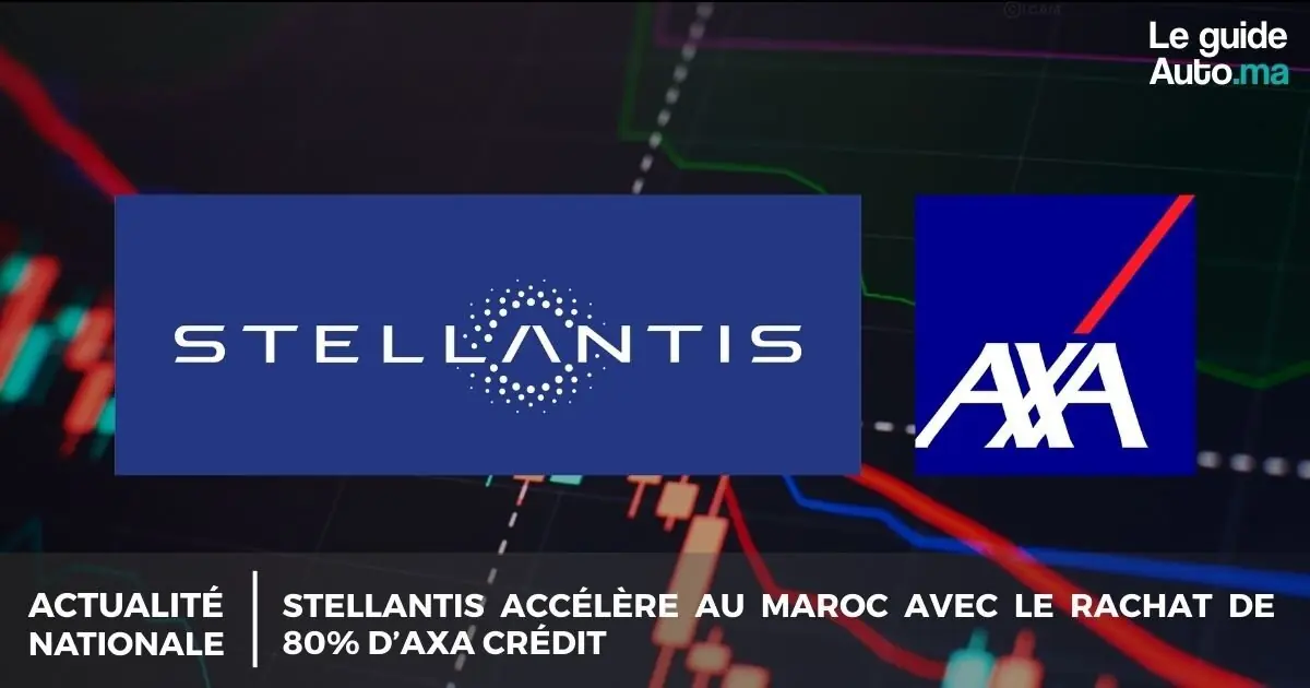 Stellantis accélère au Maroc avec le rachat de 80% d’AXA Crédit