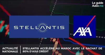 Stellantis accélère au Maroc avec le rachat de 80% d’AXA Crédit