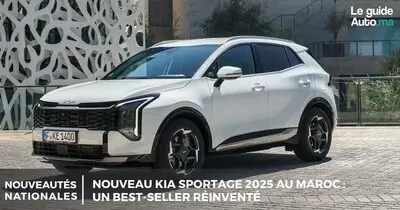 Nouveau Kia Sportage 2025 : un best-seller réinventé au Maroc