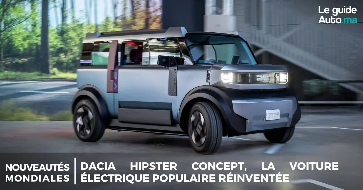Dacia Hipster Concept, La voiture électrique populaire réinventée