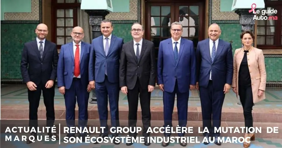 Renault Group accélère la mutation de son écosystème industriel au Maroc