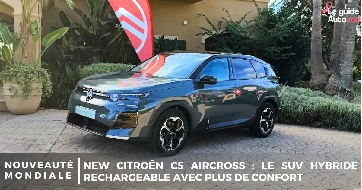 Citroën C5 Aircross : le SUV hybride rechargeable avec plus de confort