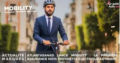 Atlantasanad Lance Mobility : La Première Assurance 100% Trotinette Électrique au Maroc