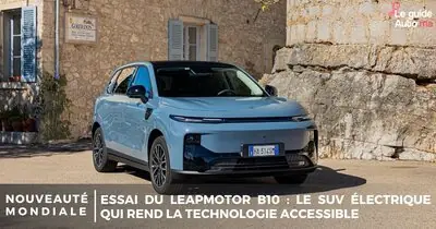 Essai du Leapmotor B10 : le SUV électrique qui rend la technologie accessible