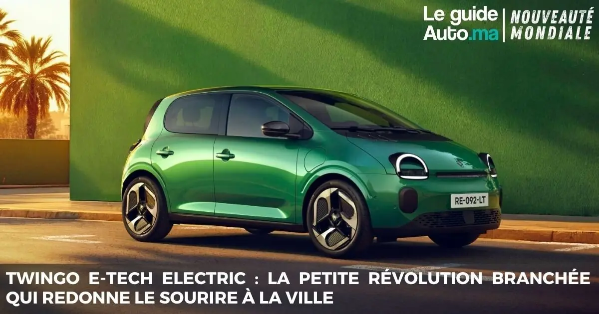 Twingo E-Tech Electric : la petite révolution branchée qui redonne le sourire à la ville