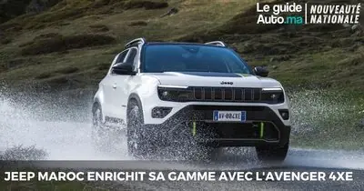 Jeep Maroc enrichit sa gamme avec l'Avenger 4xe