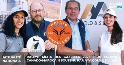 Rallye Aïcha des Gazelles 2026 : Un Équipage Canado-Marocain Soutenu par Aya Gold & Silver