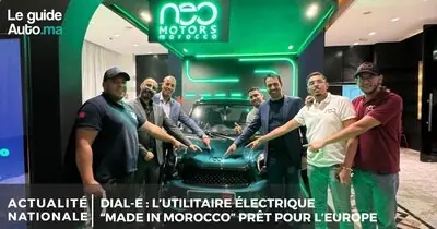 Dial-E : l’utilitaire électrique “Made in Morocco” prêt pour l’Europe