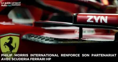 Philip Morris International renforce son partenariat avec Scuderia Ferrari HP