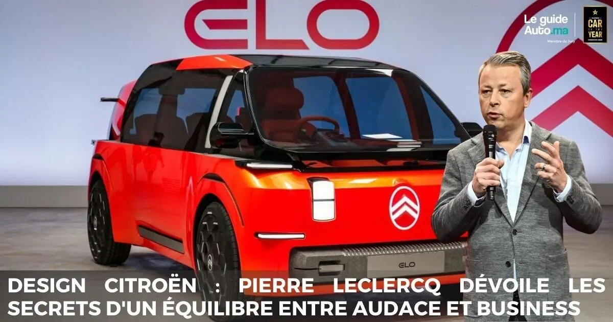 Design Citroën : Pierre Leclercq dévoile les secrets d'un équilibre entre audace et business