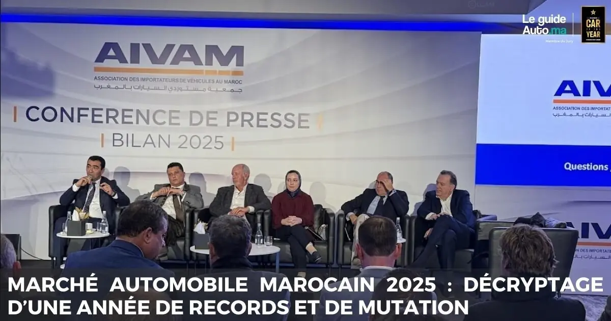 Marché Automobile Marocain 2025 : Décryptage d’une Année de Records et de Mutation