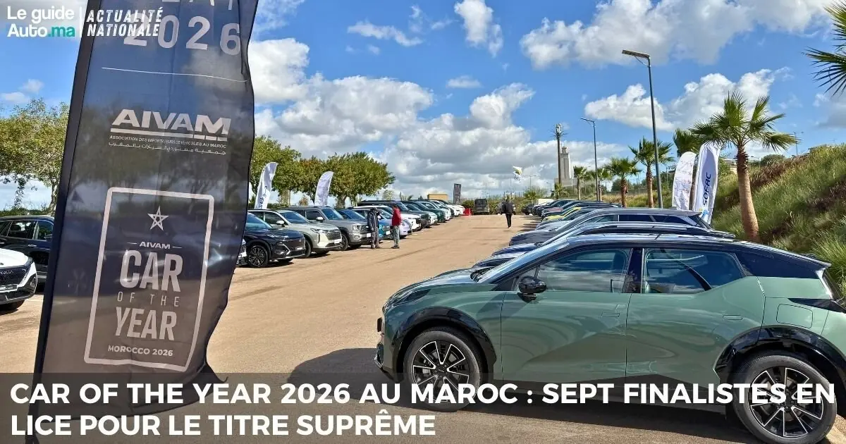 Car of the Year 2026 au Maroc : Sept Finalistes en Lice pour le Titre Suprême