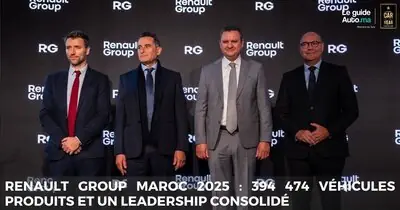 Renault Group Maroc 2025 : 394 474 véhicules produits et un leadership consolidé