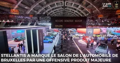Stellantis a marqué le Salon de l’Automobile de Bruxelles par une offensive produit majeure