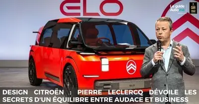 Design Citroën : Pierre Leclercq dévoile les secrets d'un équilibre entre audace et business