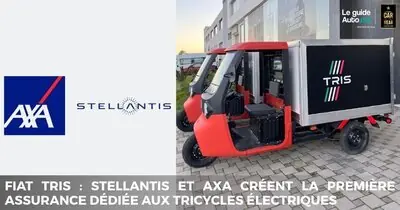FIAT TRIS : Stellantis et AXA créent la première assurance dédiée aux tricycles électriques