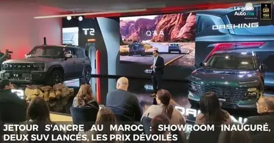 La marque JETOUR s'ancre au Maroc