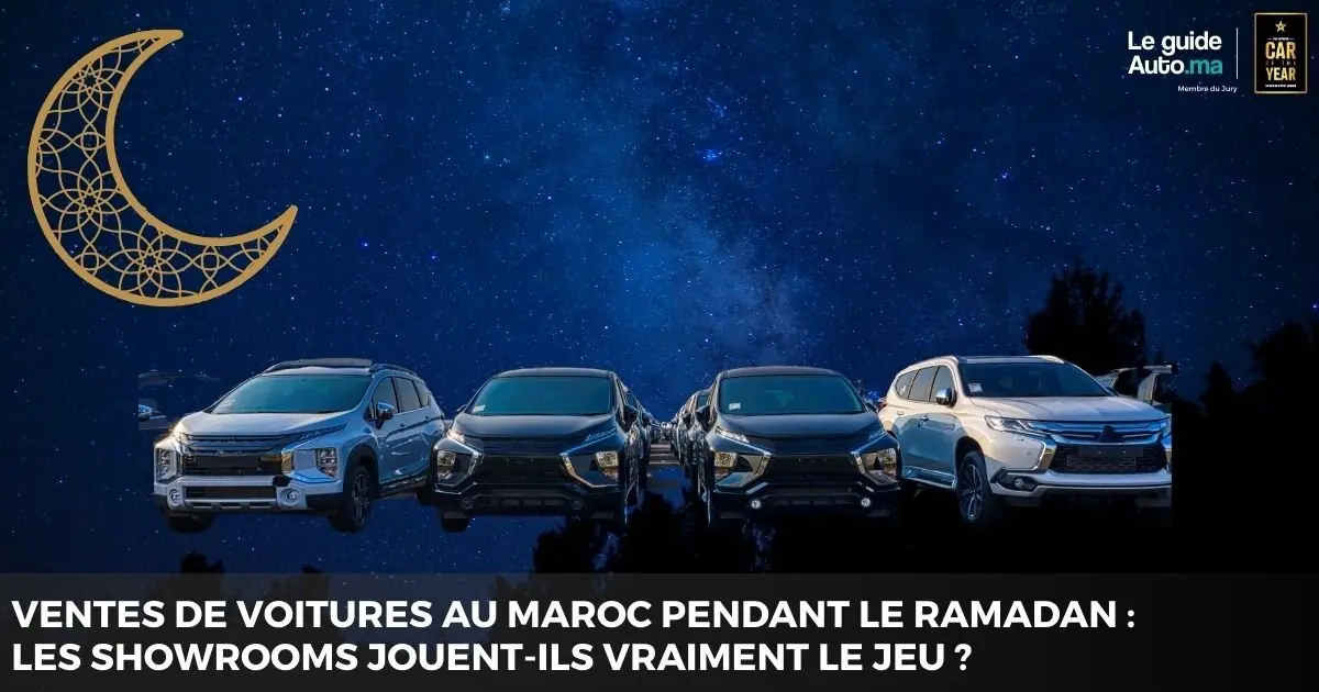 Ventes de voitures au Maroc pendant le Ramadan