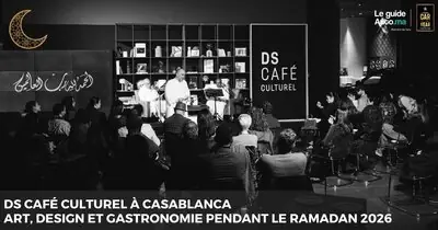 DS Café Culturel à Casablanca art, design et gastronomie pendant le Ramadan 2026