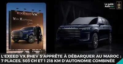 L'EXEED VX PHEV s'apprête à débarquer au Maroc : 7 places, 503 ch et 1 218 km d'autonomie combinée