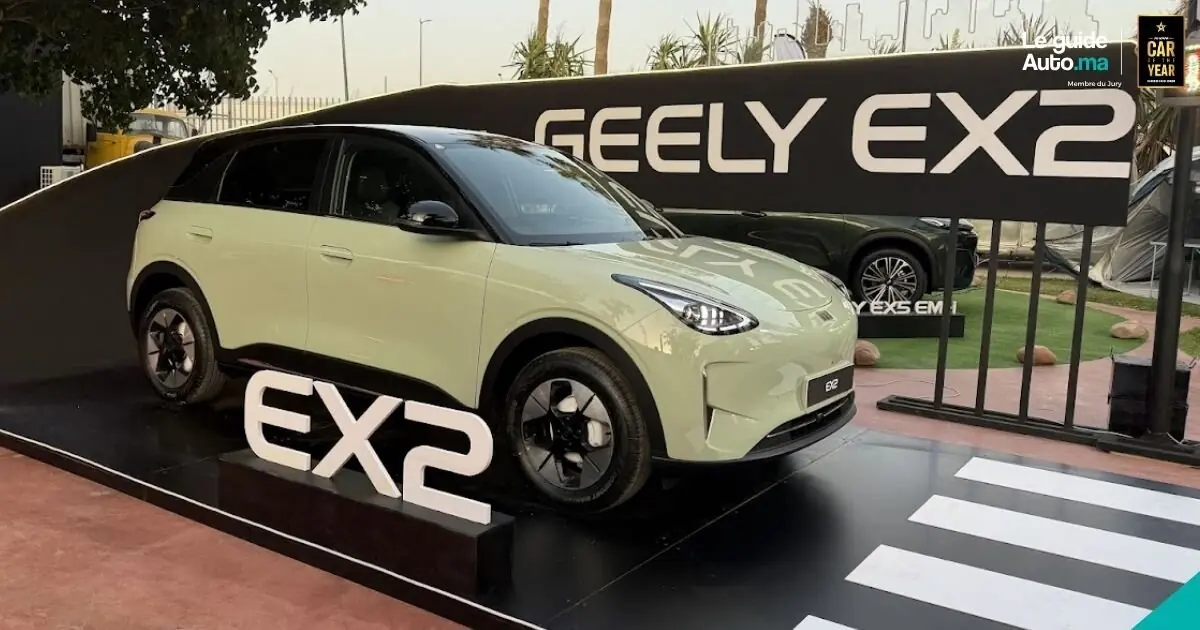 Geely EX2 au Maroc : la citadine électrique à partir de 199 900 DH