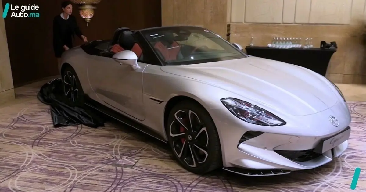 MG Cyberster au Maroc : le roadster électrique débarque à 680 000 DHS