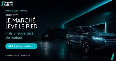 Août 2026 : le marché automobile marocain lève le pied, mais change déjà de moteur