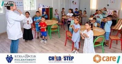 ChildStep : Stellantis et CARE accompagnent 381 enfants au Maroc