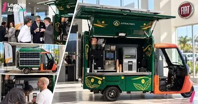 AFRIKAWA : le FIAT Tris marocain se transforme en café mobile