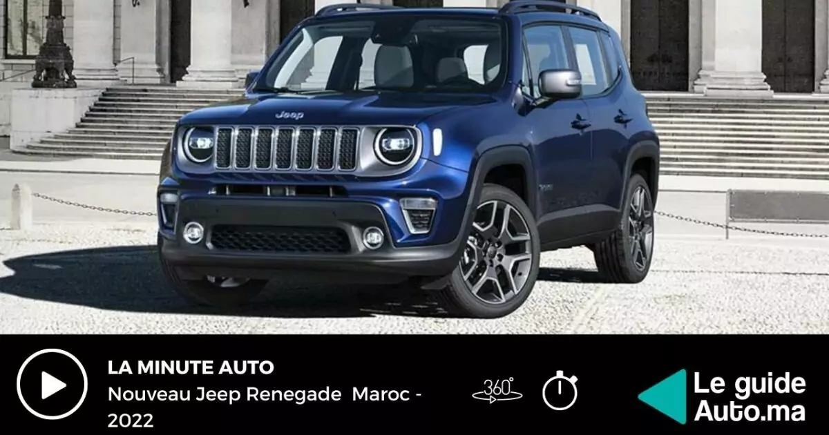 Jeep Renegade Maroc 2022