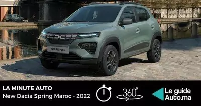 LA MINUTE AUTO : New Dacia Spring Electrique -