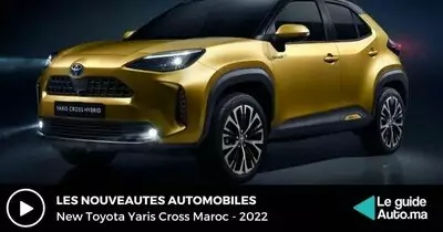 Nouveau Toyota Yaris Cross 2022