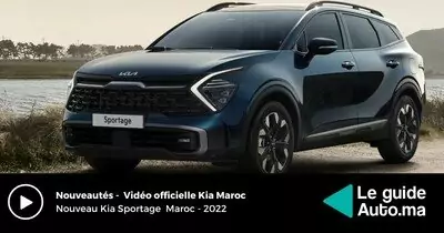 Nouveau Kia Sportage 2022 Maroc