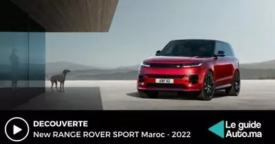 Nouveau Range Rover Sport Maroc 2022