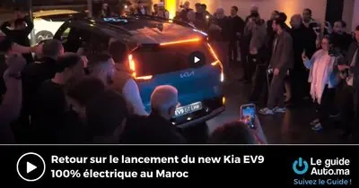 Lancement du Kia EV9 au Maroc 2024