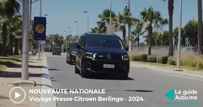 Voyage presse New Citroën Berlingo 2024