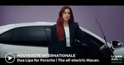 Dua Lipa for porsche