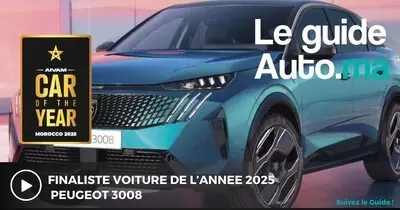 Peugeot 3008 COTY 2025 Finaliste