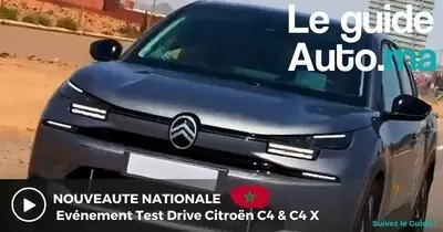 Citroen C4 et C4 X au Maroc 2025