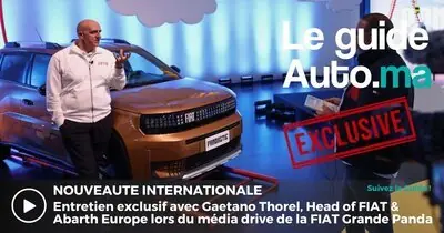 Gaetano Thorel, et la FIAT Grande Panda
