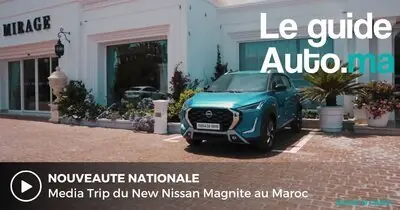 Media trip Nissan Magnite Maroc