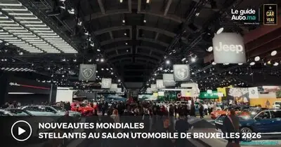 Nouveautés Stellantis au Salon automobile de Bruxelles 2026