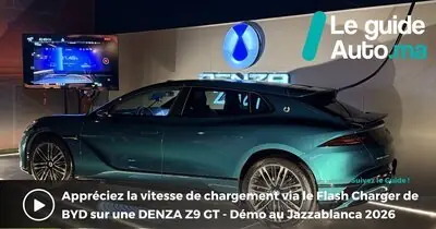 Demo flash Charger de BYD 10 à 97% en 09 Minutes